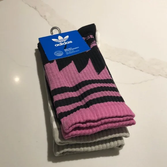 🆕 Adidas Rekive Crew Socks - Picture 6 of 9